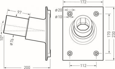 Trilux 0803WB-R/100-76 23        7353200 
