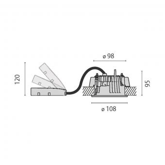 PIL LED-Einbau-Downlight   810711333001 