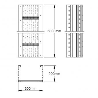 NIED Weitspannkabelrinnen    WRL 200.300 