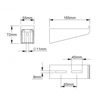 NIED GFK-Ausleger               FPAM 150 