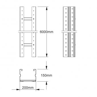 NIED Weitspannleitern       WSLM 150.200 