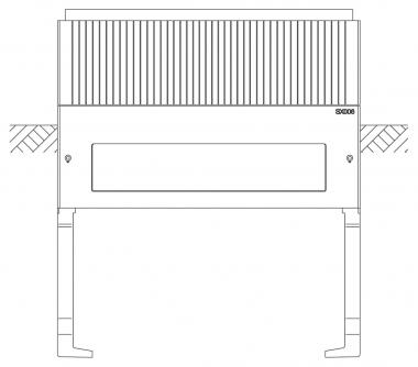 ABN Sockel Gr.1 f.Freiluftschrank  SX006 