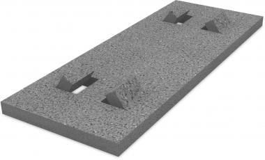 K2 Dome BSP-Mat Alu 470x180x18mm 2001695 