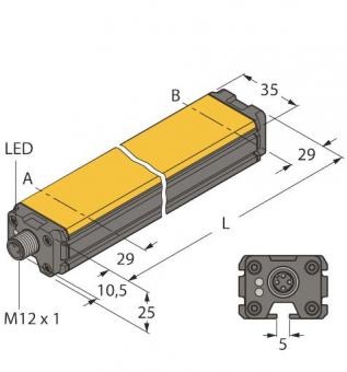 Turck        LI100P0-Q25LM0-LIU5X3-H1151 