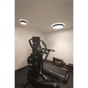 SLV Deckenleuchte MEDO60 sw 39W  1007322 