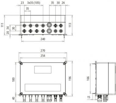 Dehn 900987 DCU 2 YPV 1+2 1200 2M 2S MC4 