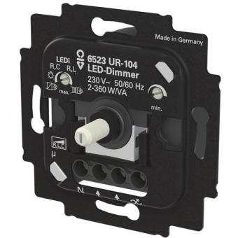 BJ LED-Dimmer.2+3 Draht      6523 UR-104 