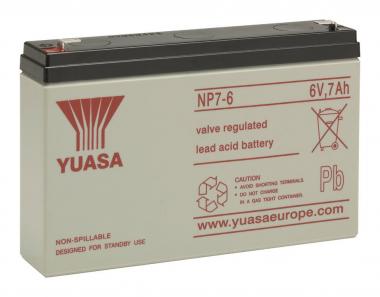 Yuasa Bleiakku 6V 7Ah       YBL6/7 NP7-6 