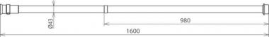 DEHN Erdungsstange-      EST KS SQL 1500 
