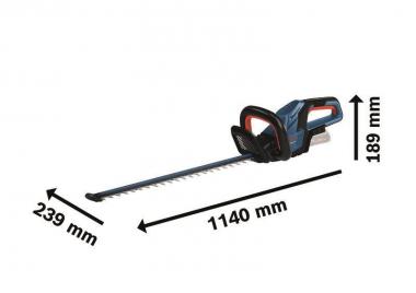 Bosch Heckenschere GHE 18V-60 06008C9400 