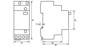Doepke Installationsrelais    RI 024-002 