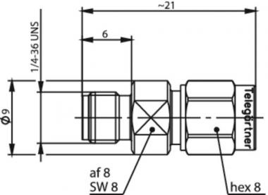 TEGA SMA-Kupplung/Port Saver   100024795 
