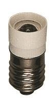 SUH LED 5mm 235VAC 10x25mm E10     35856 