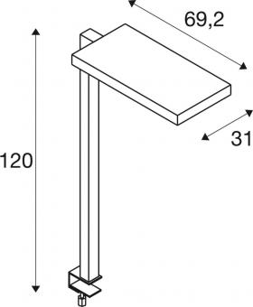SLV WORKLIGHT Tischleuchte       1006344 