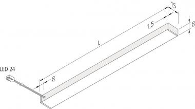 Hera LED Top-Stick FMK 600mm 61001427202 