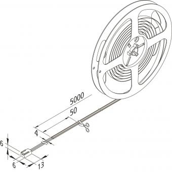 Hera LED Tape COB-4 5m 25W   20203210104 
