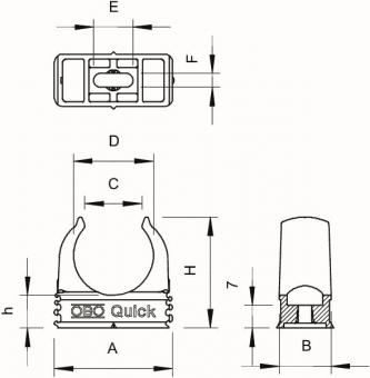 OBO 2955 M20 Quick-Schelle M20 PP 