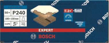 Bosch Schleifpapier EXPERT C470 50 Stück 