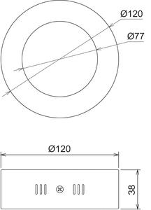 Nobile LED Panel Aufbau 120 R 1560770411 