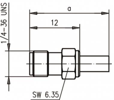 TEGA SMA-Kabelbuchse         J01151A0611 