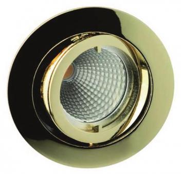 RUTEC Einbaustrahler gold     ALU5537-3N 