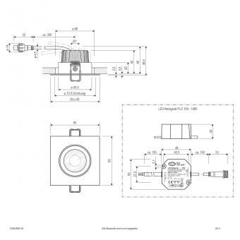 EVN P-LED Deckenleuchte      PC654N90102 