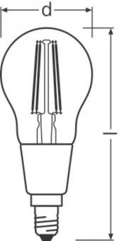 LEDV SMART+ WiFi Fil Mini Bulb dim 