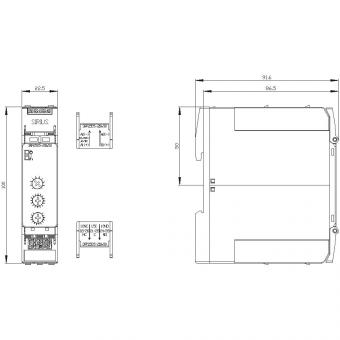 Siemens 3RP25052BW30 Zeitrelais 