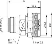 TEGA Adapter N auf           J01027A0023 