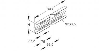 NIED Winkelverbinder         WSWV105.390 