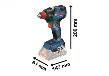 Bosch Akku-Drehschlagschrauber 2x4.0Ah 