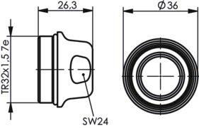 TG TOC Steckerschutzkappe      100022748 