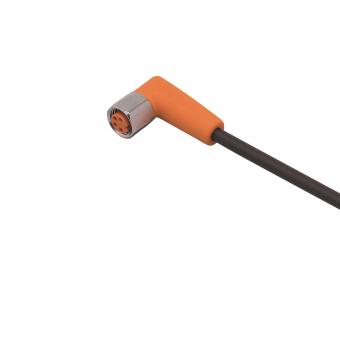IFM Kabeldose abgewinkelt M8 4-   EVM033 