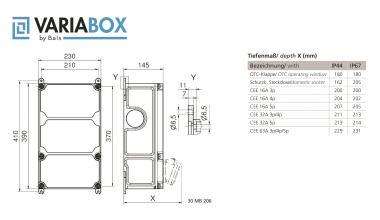 Bals 89260 VARIABOX-L IP44  VARIABOX - L 