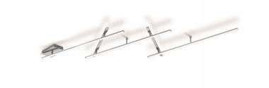 TRIO LED-Deckenleuchte nickel  674610507 
