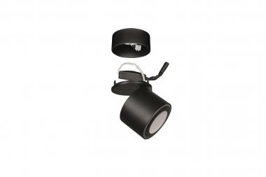 TRIO Ein-/Aufbauspot TAURUS sw 652910132 