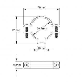 Fintech Rohr-Kabelabstands   IPA 40 G E5 