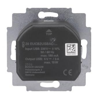 BJ SCHUKO -/USB-A+C    20 EUCB2USBAC-214 