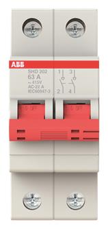 ABB Lasttrennschalter 2P       SHD202/63 