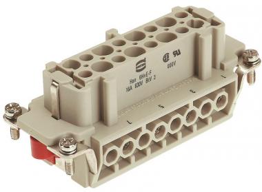 HART Buchseneinsatz 6 pol.   09340062701 