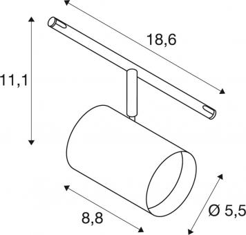 SLV TENSEO NOBLO Seilleuchte     1002696 