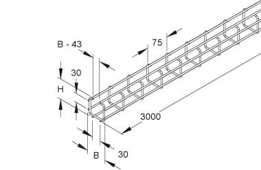 NIED C-Gitterrinne         GRCI 50.050 F 