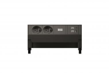 Bachmann DESK2 2xUTE 1xUSB A&C   902.980 