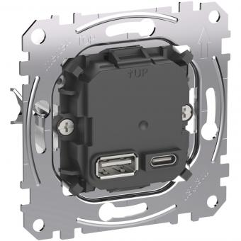 Merten USB-Ladeeinsatz Typ  MEG4366-0120 