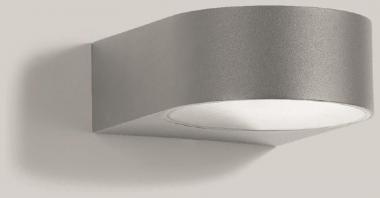 BEGA Wandleuchte silber 3000K   33224AK3 
