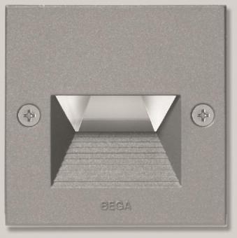 BEGA Einbauleuchtesilber        22230AK3 