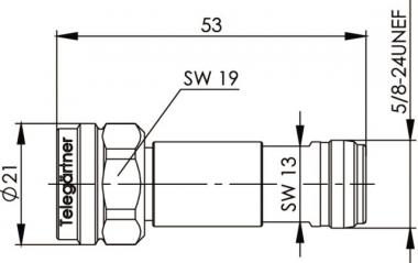 TG N-Dämpfungsglied 3dB,     J01026A0018 