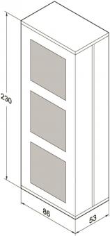 FF GEHAEUSE GIRA PROFIL  1385EG3-7--0400 