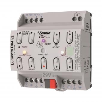 Zennio ZDILDX4V2 Lumento DX4 4Kanal 