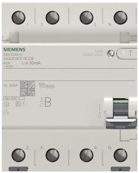 Siemens 5SV33444 FI-Schalter   5SV3344-4 
